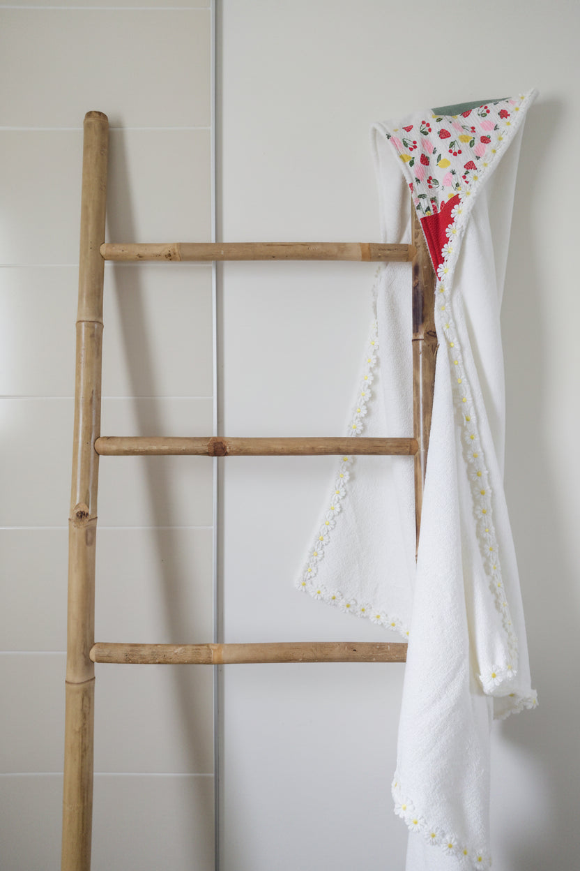 Cape de bain souvenir à partir des vêtements de vos bébés