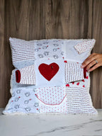 Coussin souvenir cousu à partir des vêtements de vos bébés et enfant