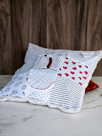 Housse de coussin souvenir personnalisée réalisée à partir des vêtements de vos bébés et enfant
