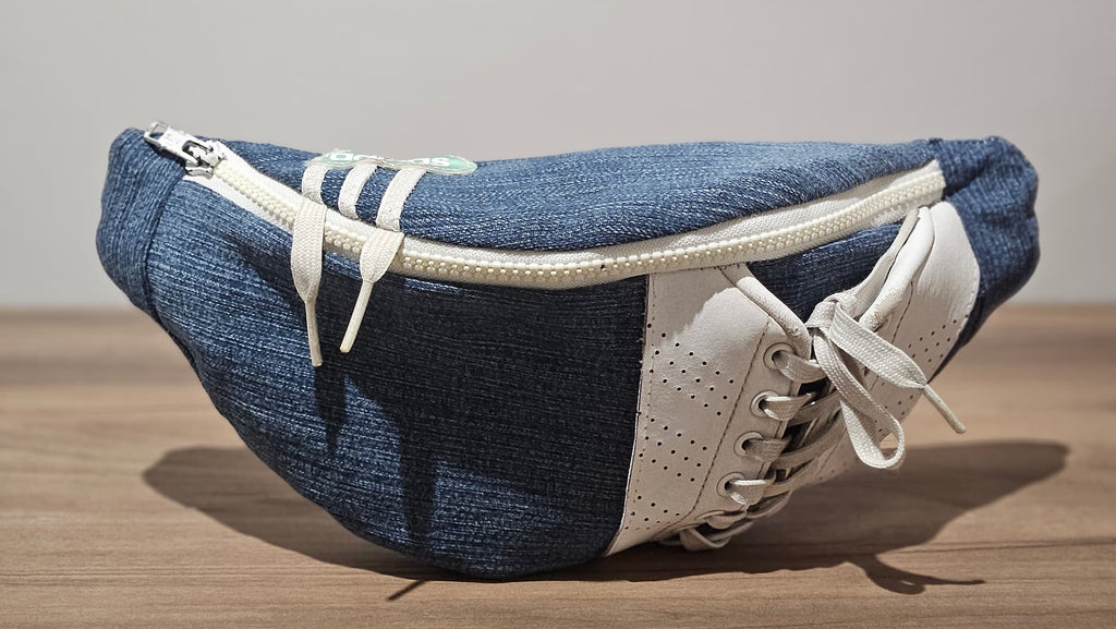 Sac banane personnalisé réalisé à partir des vêtements de vos bébés