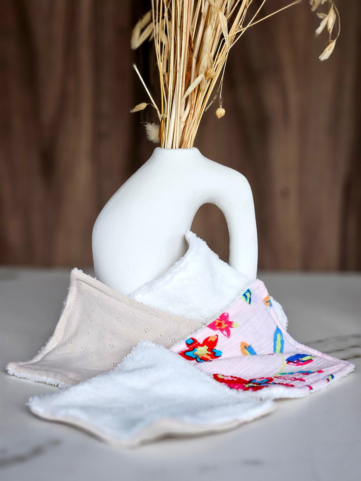 Lingettes lavables personnalisées