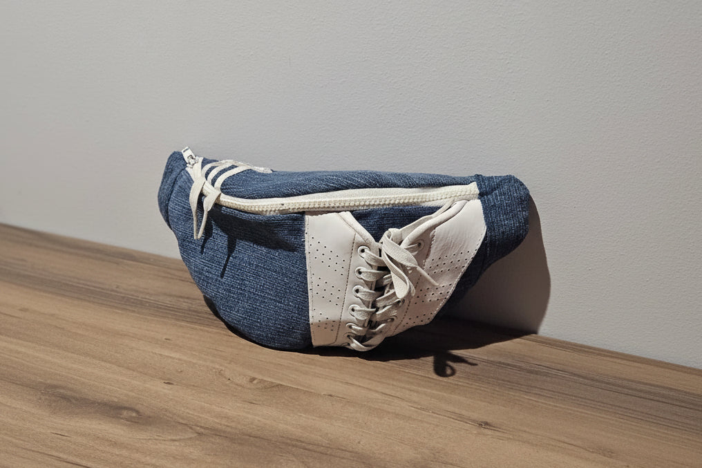 Sac banane personnalisé réalisé à partir des vêtements de vos bébés